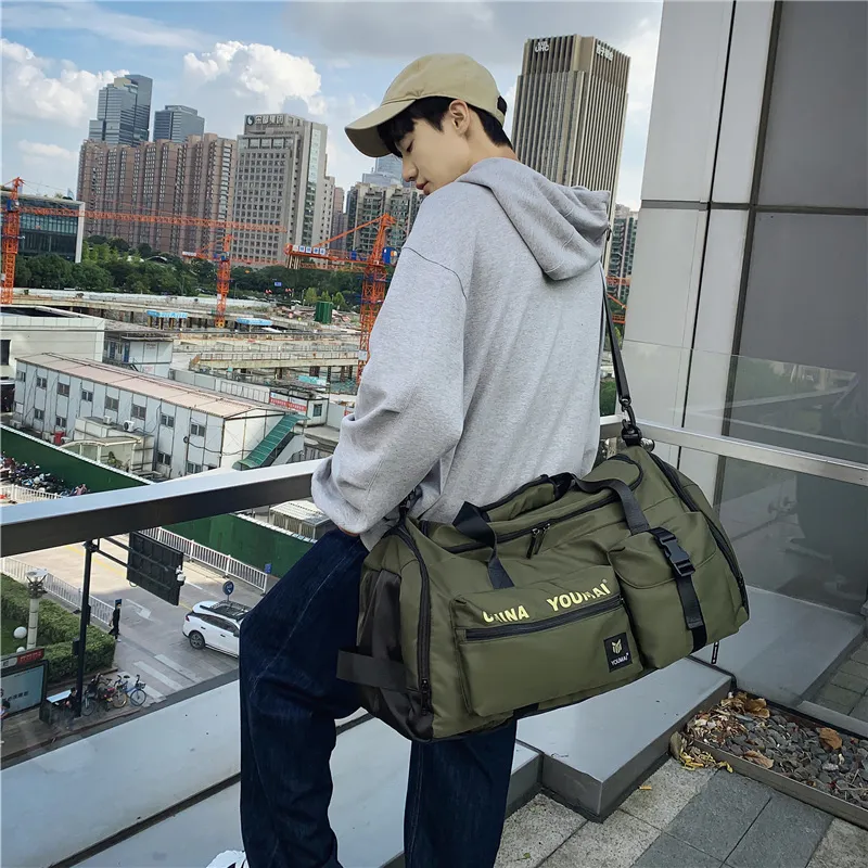 MTribe Nylon Travel Bag Unisex Multicolor-1