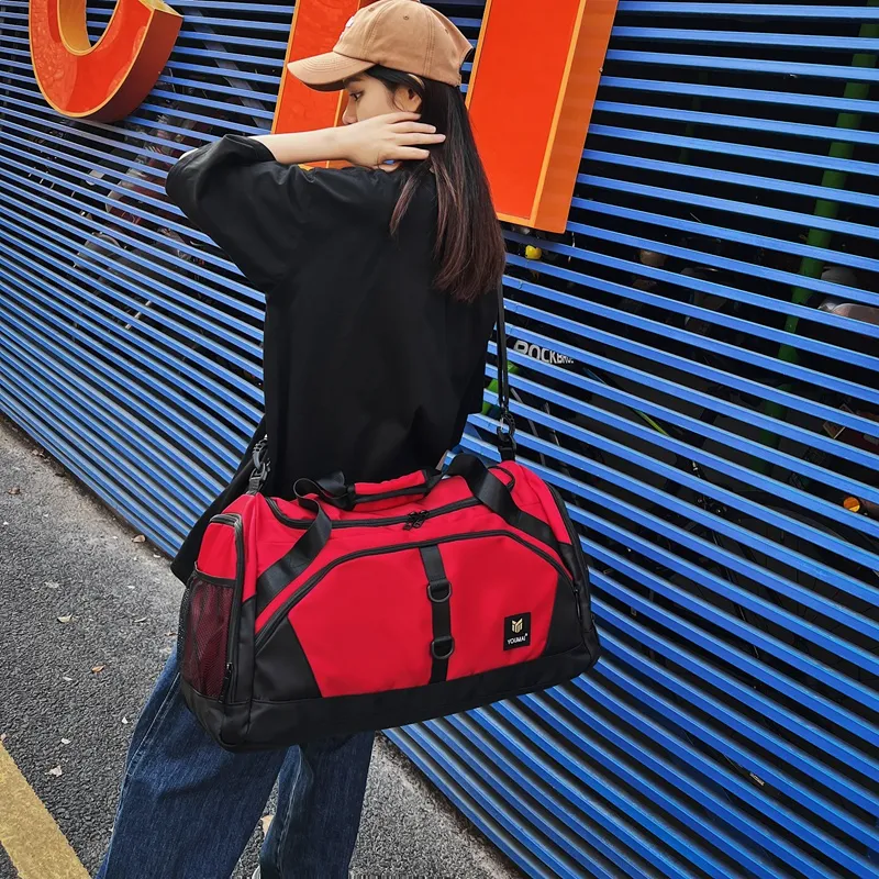 MTribe Nylon Travel Bag Unisex Multicolor-24