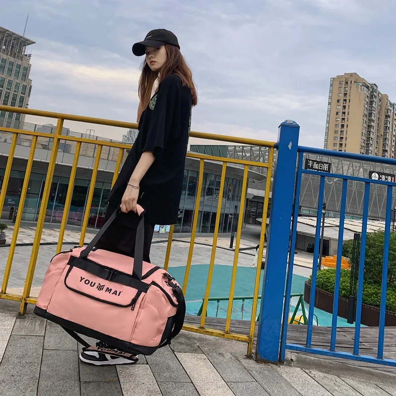 MTribe Nylon With Oxford Travel Bag Unisex Multicolor-22