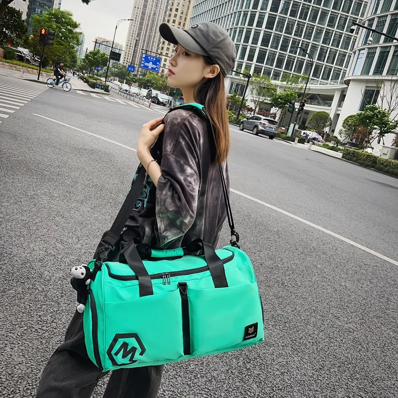 MTribe Nylon Travel Bag Unisex Multicolor-42