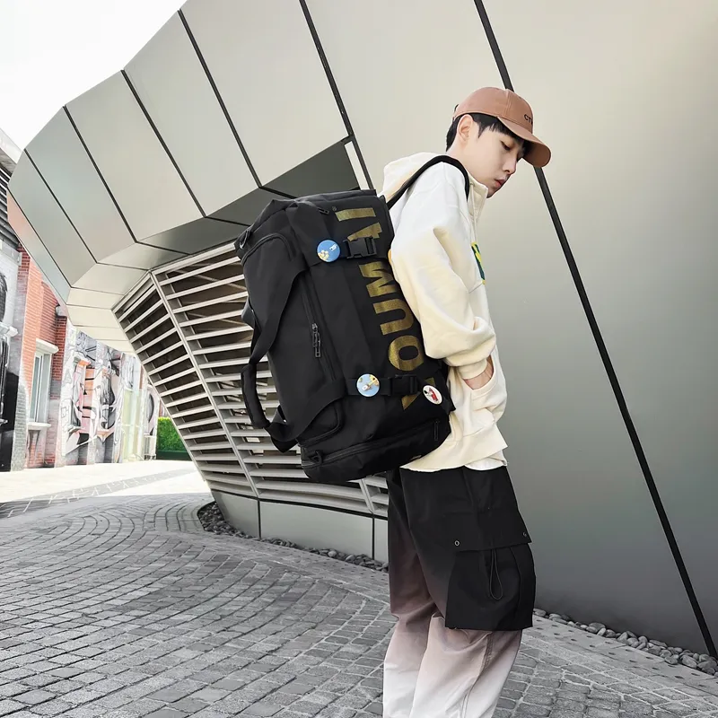 MTribe Oxford Travel Bag Unisex Black/Yellow/Pink/Gray/Red/Turquoise/Army Green-1