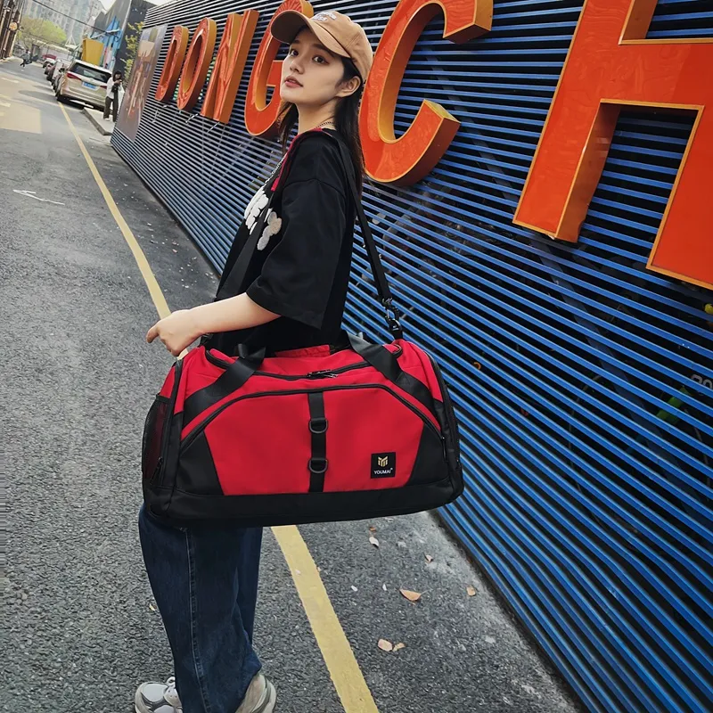 MTribe Nylon Travel Bag Unisex Multicolor-25