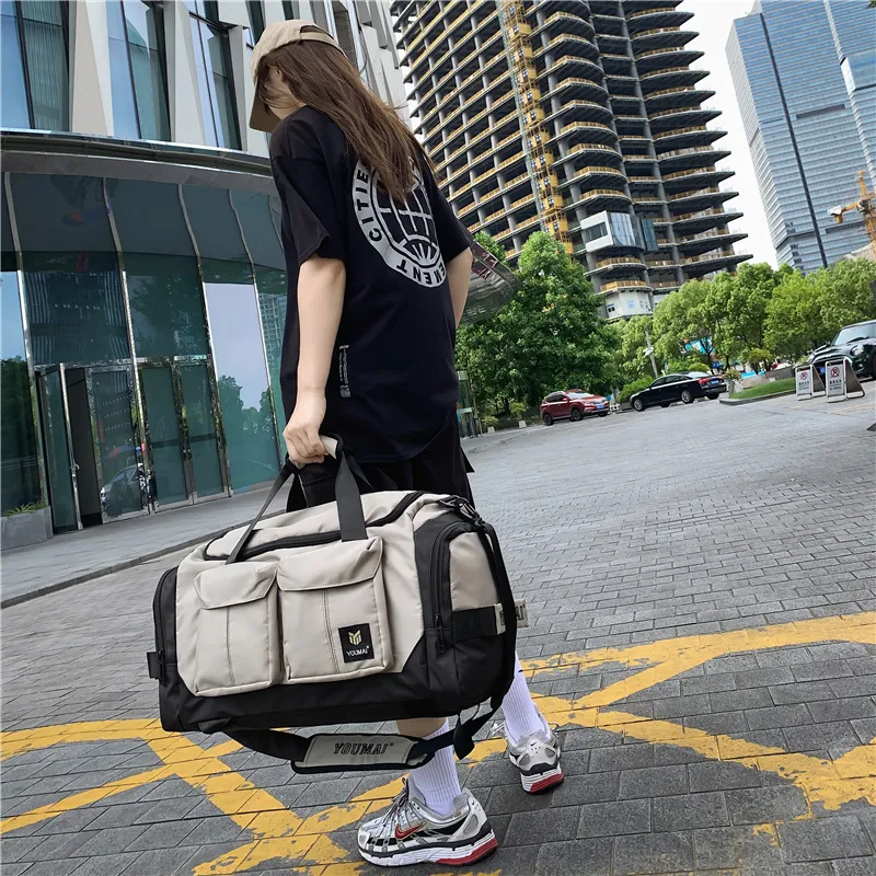 MTribe Nylon Travel Bag Unisex Multicolor-42