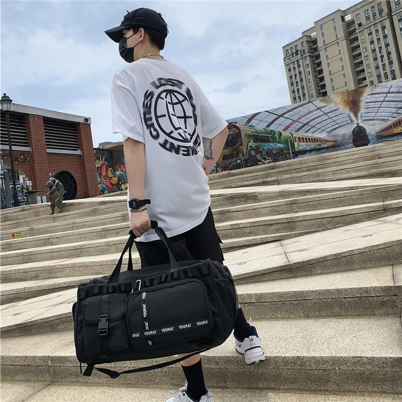 MTribe Nylon Travel Bag Unisex Multicolor-8