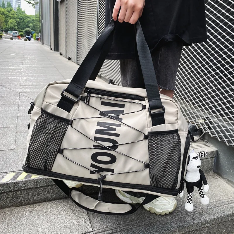 MTribe Nylon Gym Bag Unisex Multicolor-34