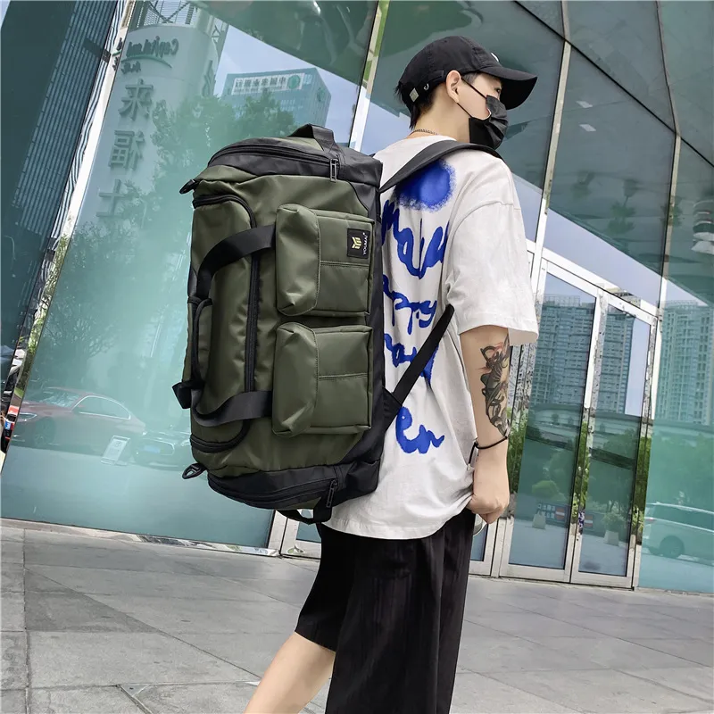 MTribe Nylon Travel Bag Unisex Multicolor-21