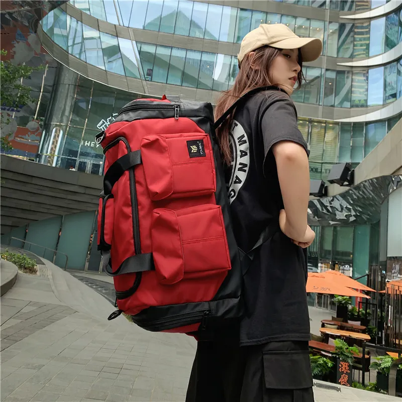 MTribe Nylon Travel Bag Unisex Multicolor-7
