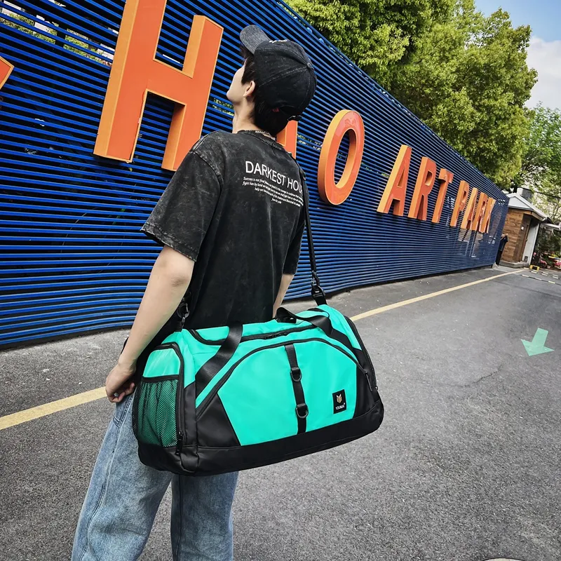 MTribe Nylon Travel Bag Unisex Multicolor-1