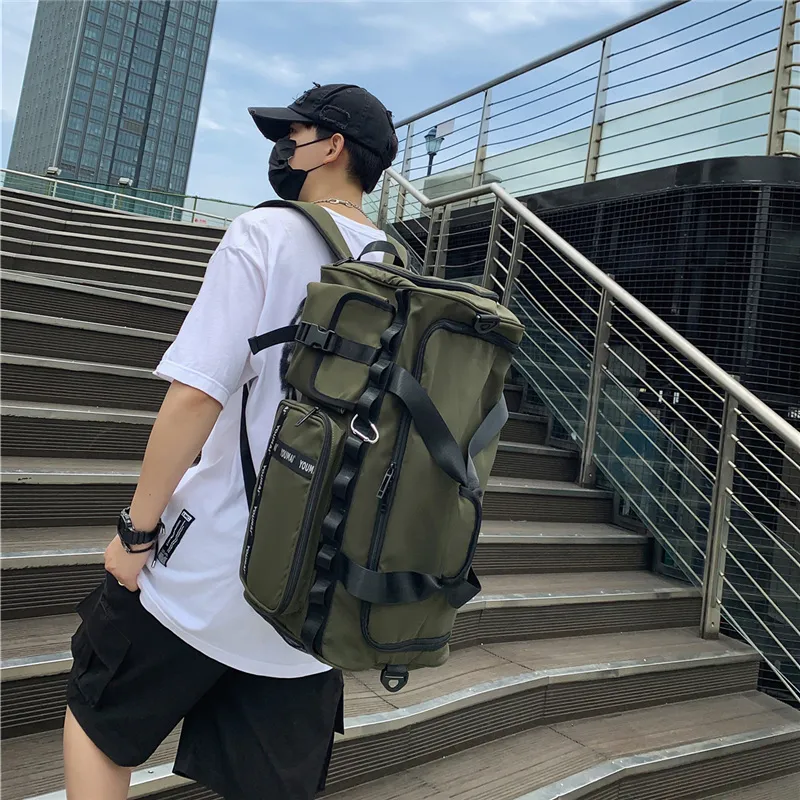 MTribe Nylon Travel Bag Unisex Multicolor-30