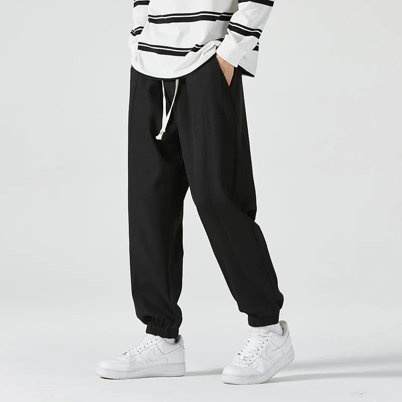 HCHUICHENG Casual Pants Unisex Army Green-2