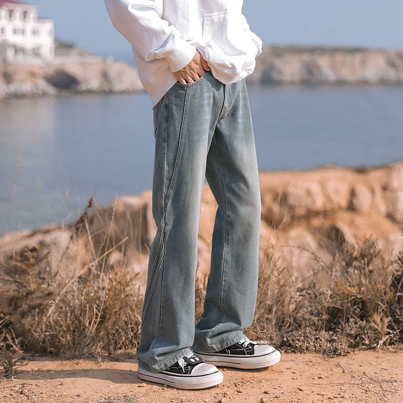 HCHUICHENG Jeans Unisex-12