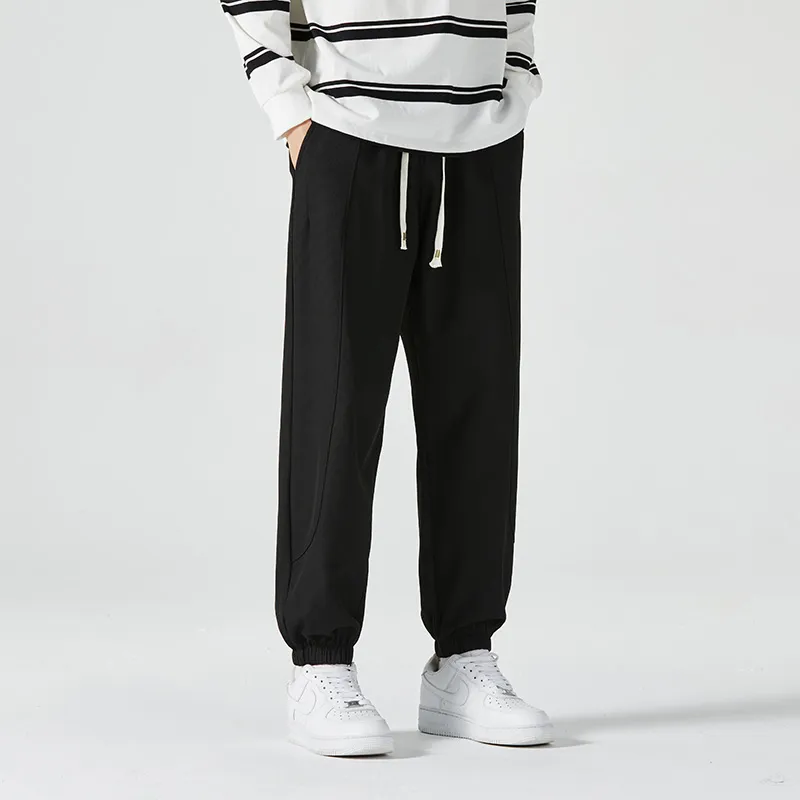 HCHUICHENG Casual Pants Unisex Army Green-5