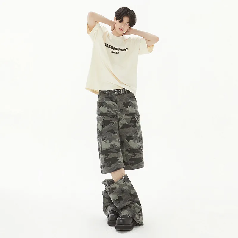 HCHUICHENG Cargo Pants Unisex-3