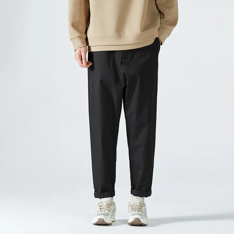 HCHUICHENG Casual Pants Unisex Army Green-2