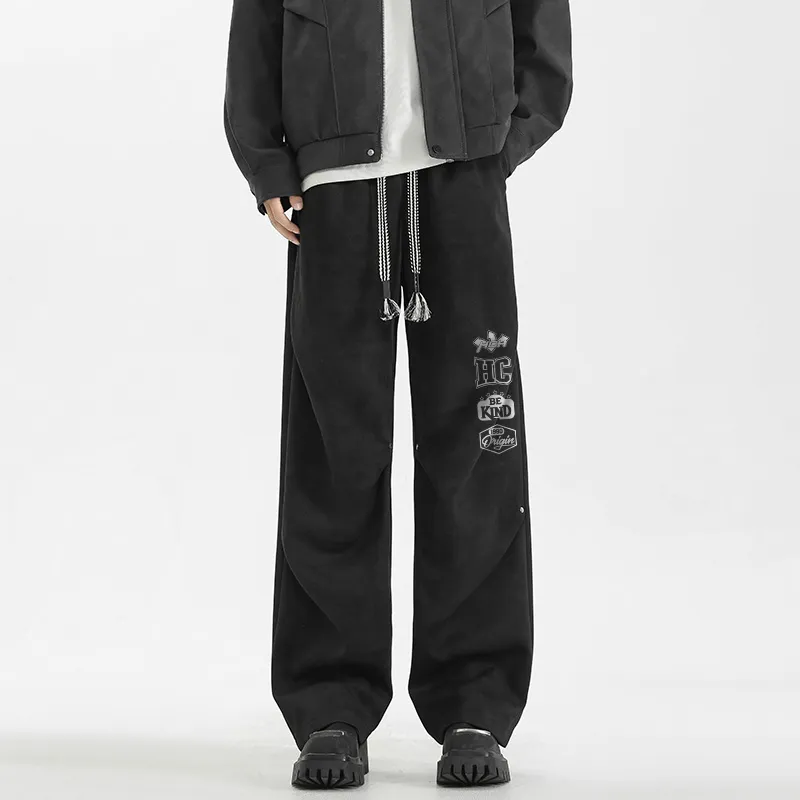 HCHUICHENG Casual Pants Unisex-2