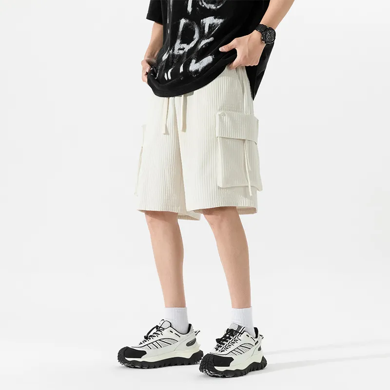 HCHUICHENG Cargo Shorts Unisex-13