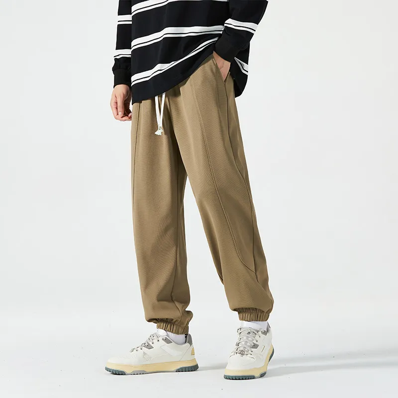 HCHUICHENG Casual Pants Unisex Army Green-11