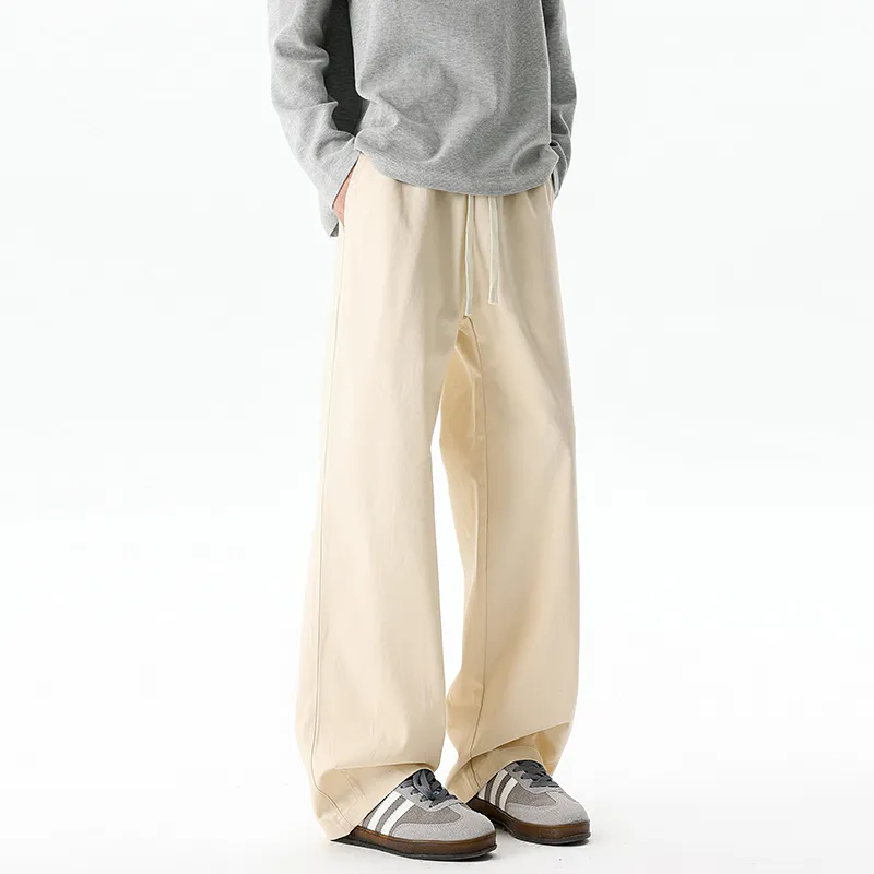 HCHUICHENG Casual Pants Unisex Green-12