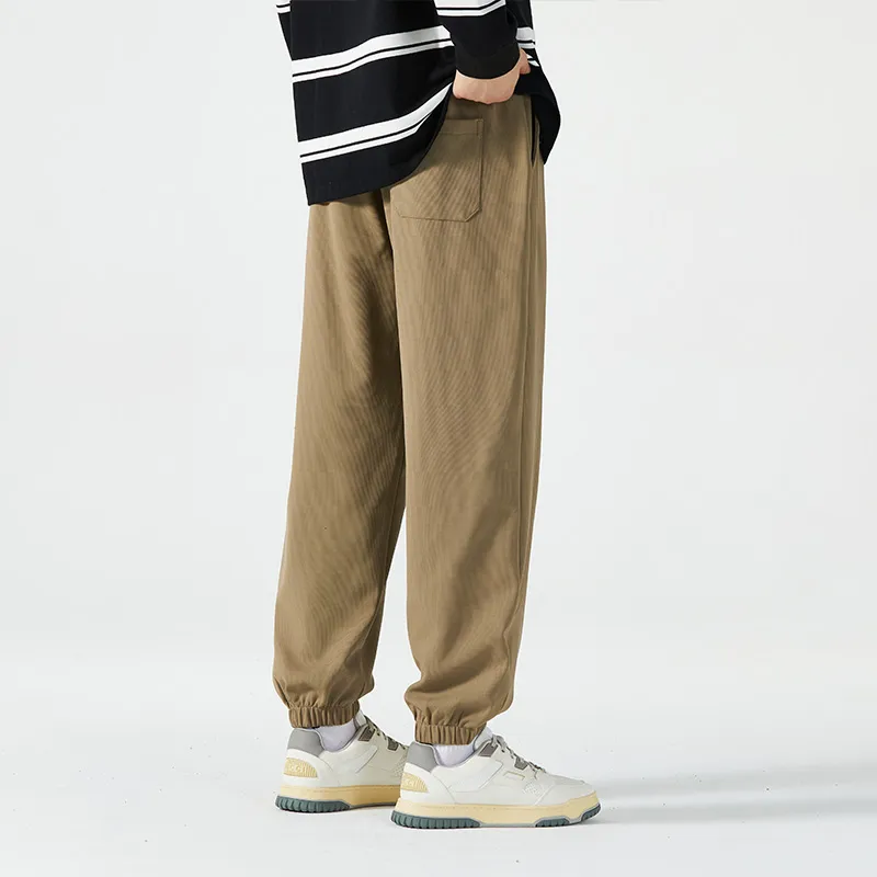HCHUICHENG Casual Pants Unisex Army Green-14