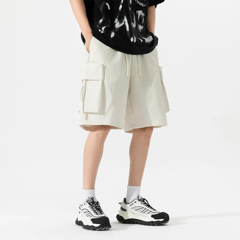 HCHUICHENG Cargo Shorts Unisex-14