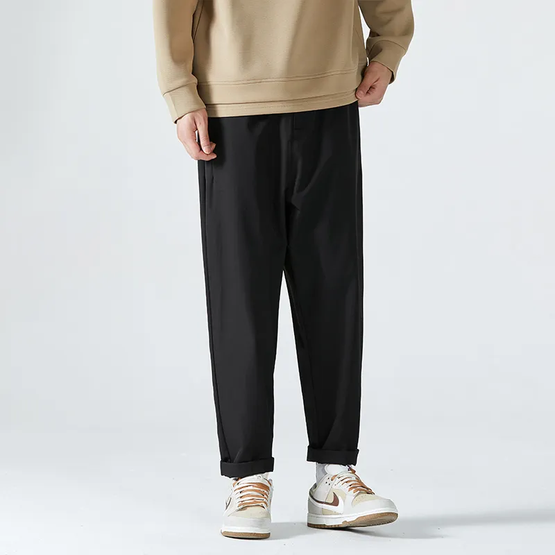 HCHUICHENG Casual Pants Unisex Army Green-6