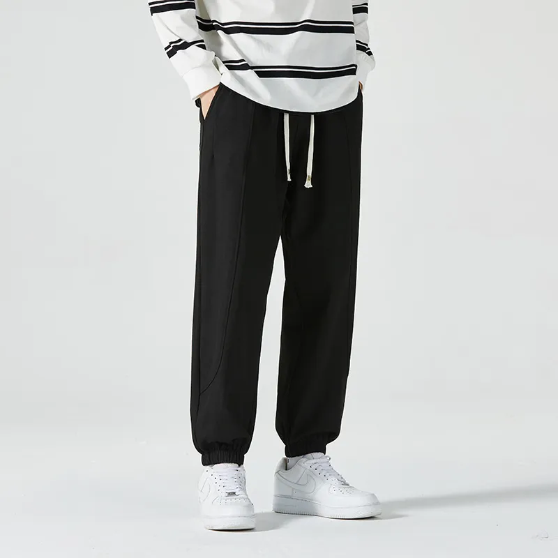 HCHUICHENG Casual Pants Unisex Army Green-3