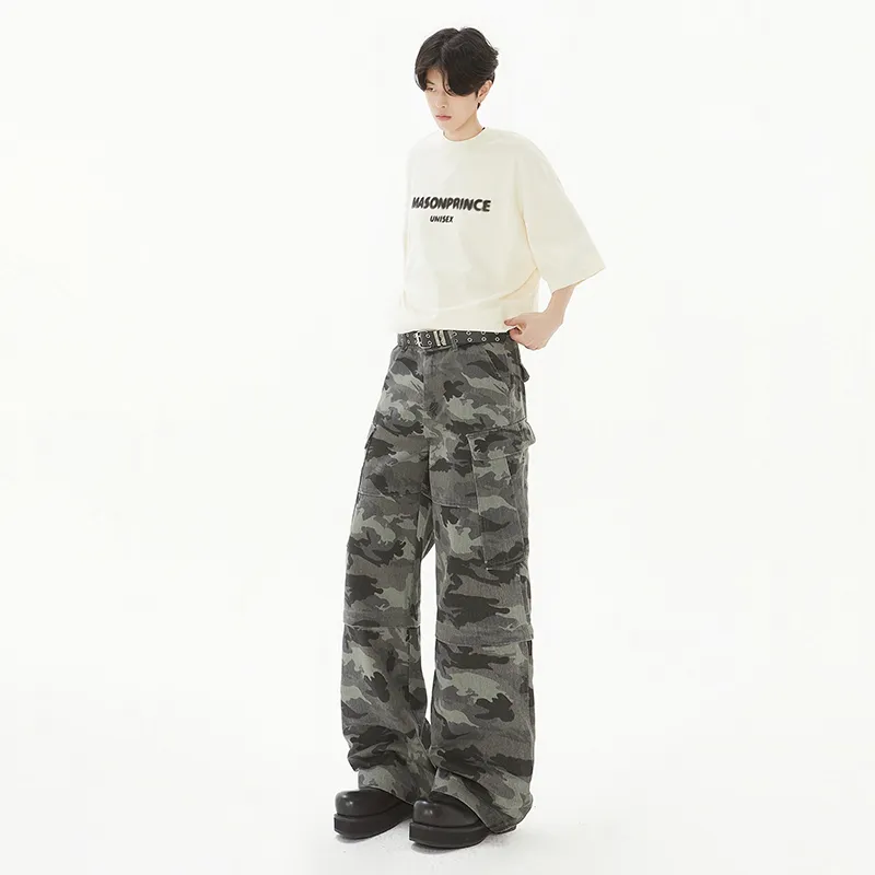 HCHUICHENG Cargo Pants Unisex-6
