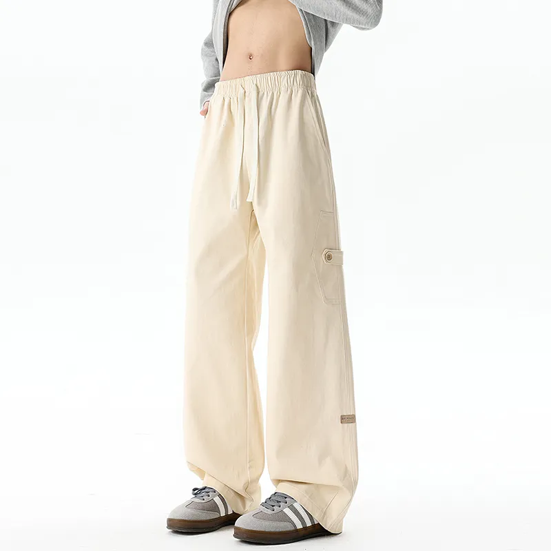 HCHUICHENG Casual Pants Unisex Green-15