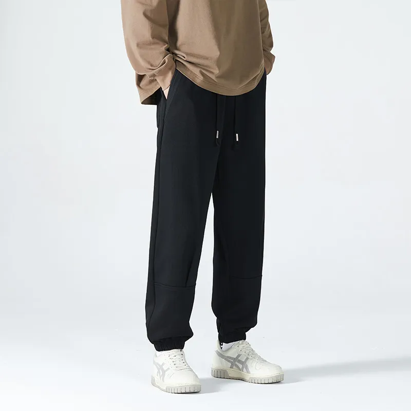 HCHUICHENG Casual Pants Unisex Caramel-4
