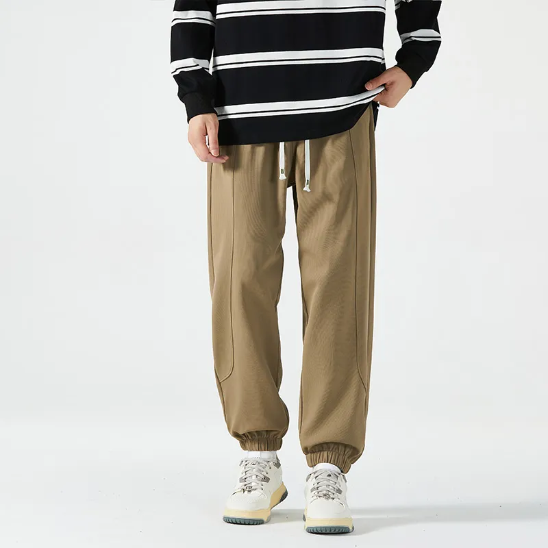 HCHUICHENG Casual Pants Unisex Army Green-13