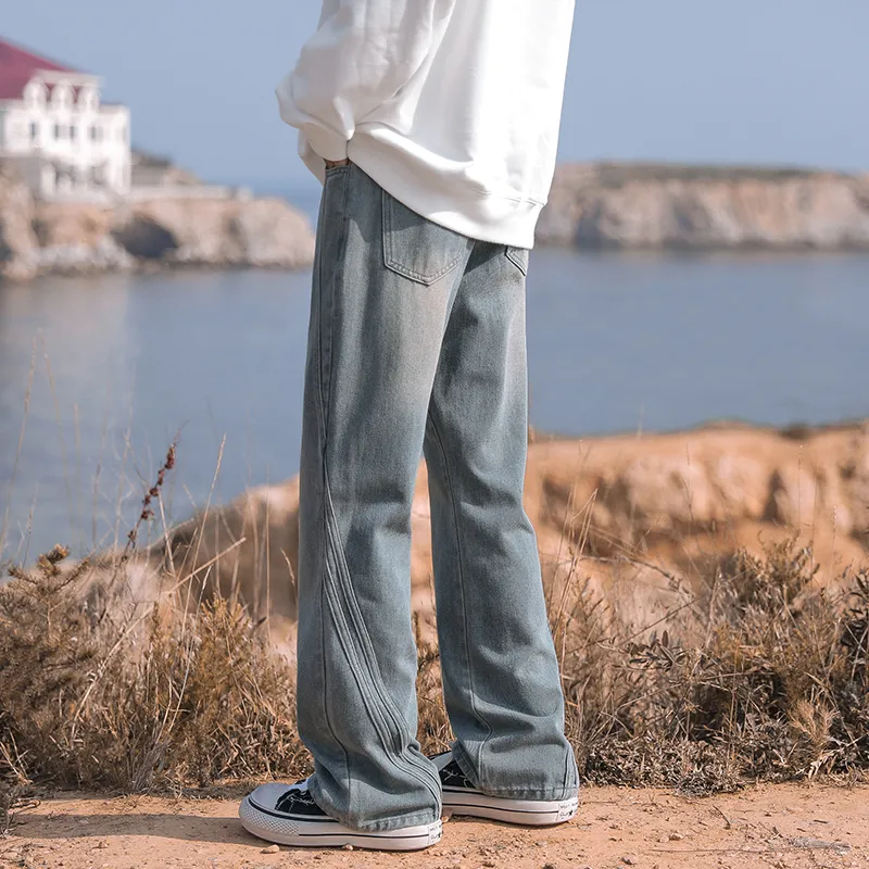 HCHUICHENG Jeans Unisex-13