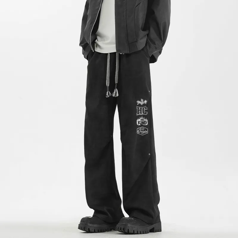 HCHUICHENG Casual Pants Unisex-3