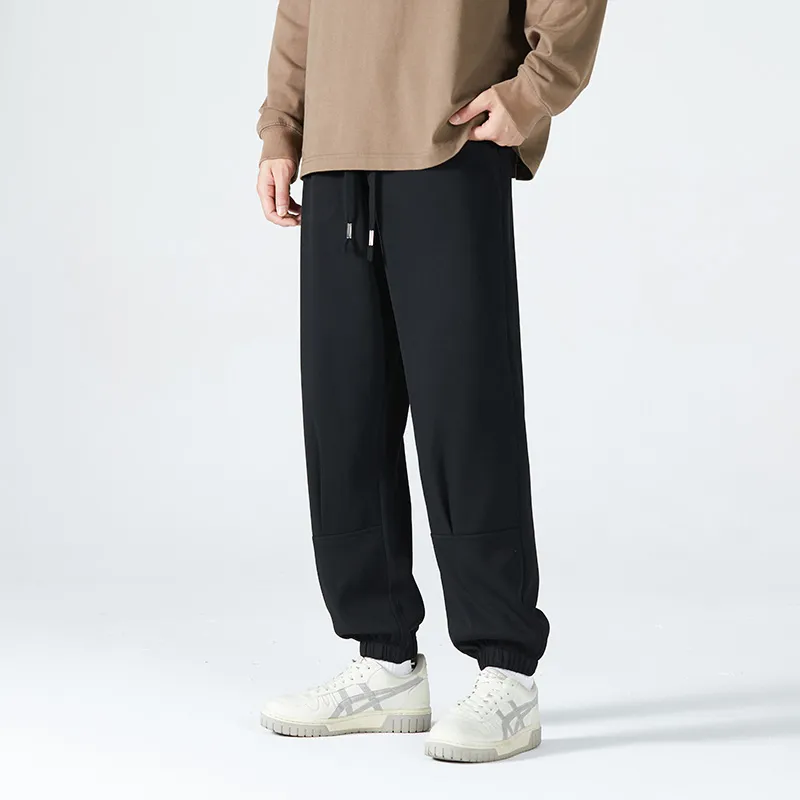 HCHUICHENG Casual Pants Unisex Caramel-3