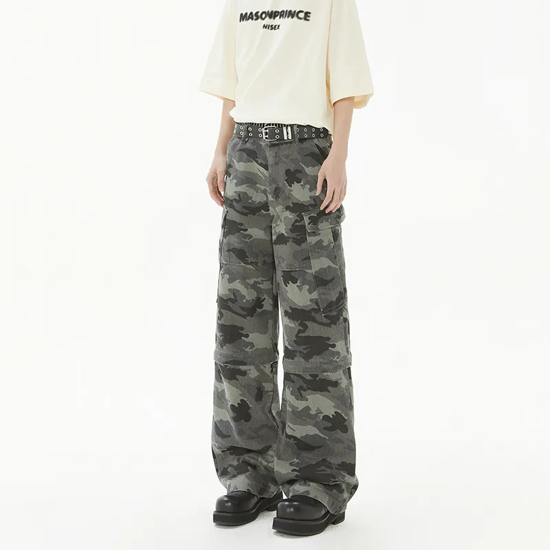 HCHUICHENG Cargo Pants Unisex-9