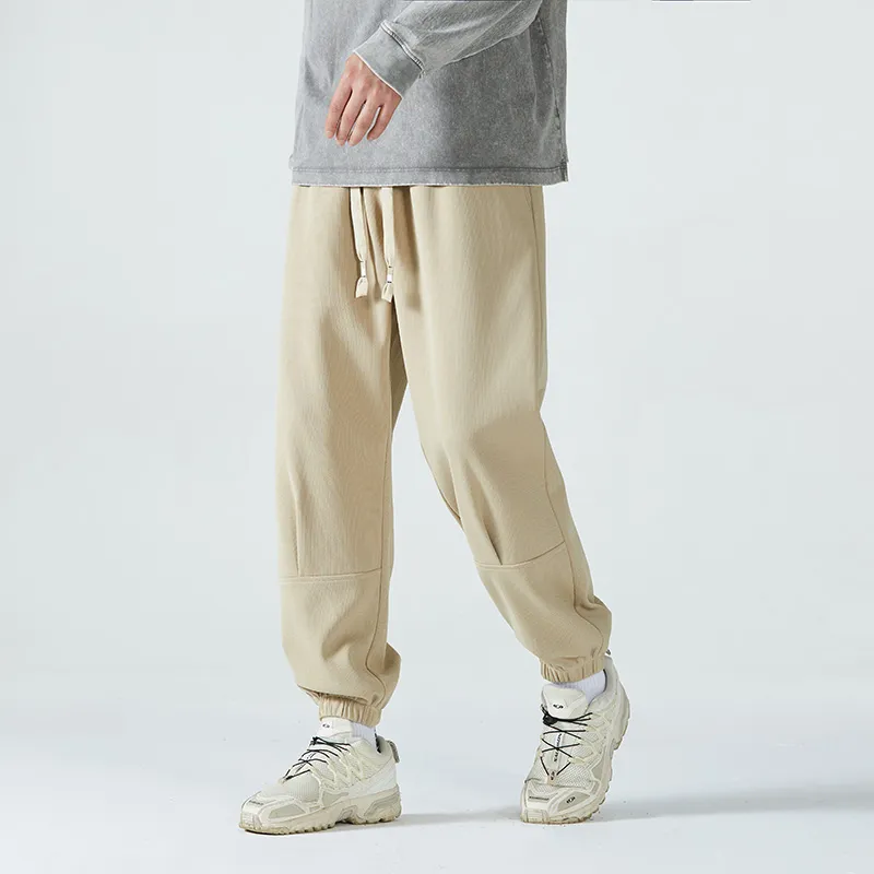 HCHUICHENG Casual Pants Unisex Caramel-20
