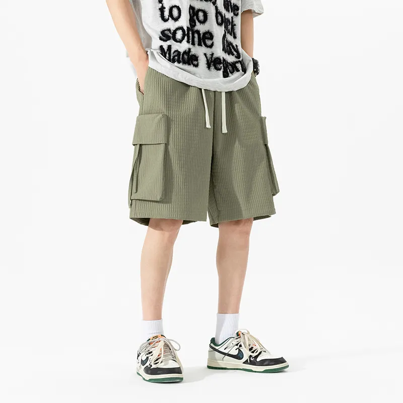HCHUICHENG Cargo Shorts Unisex-9