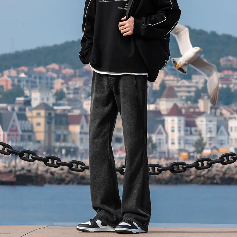 HCHUICHENG Jeans Unisex-2