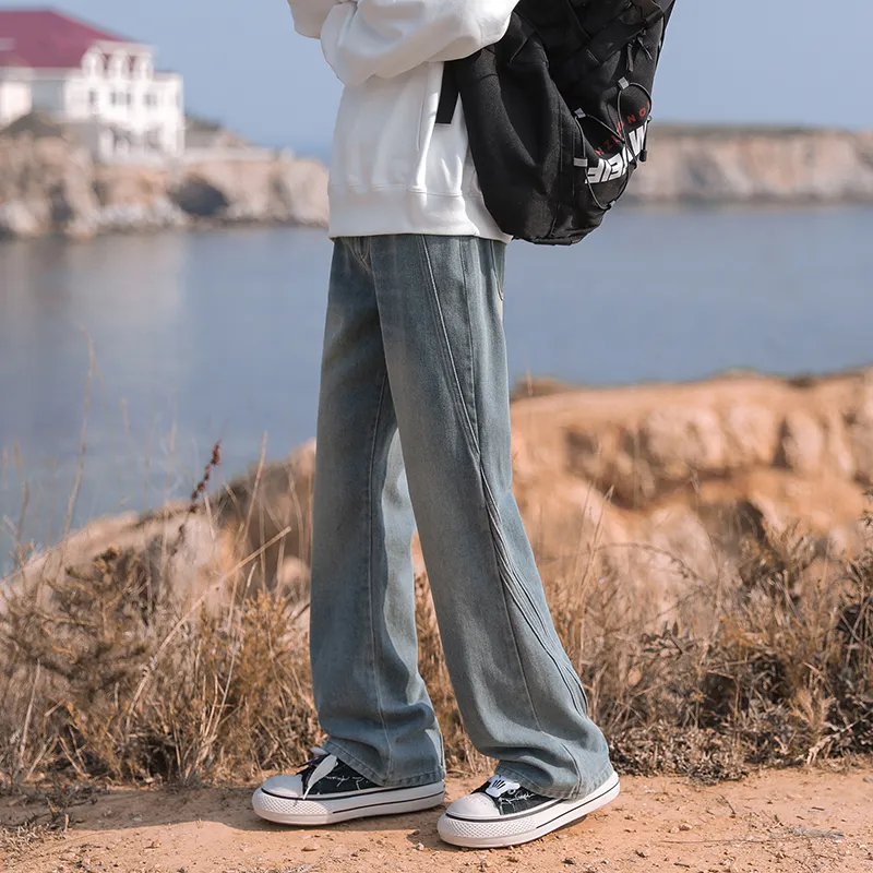 HCHUICHENG Jeans Unisex-8