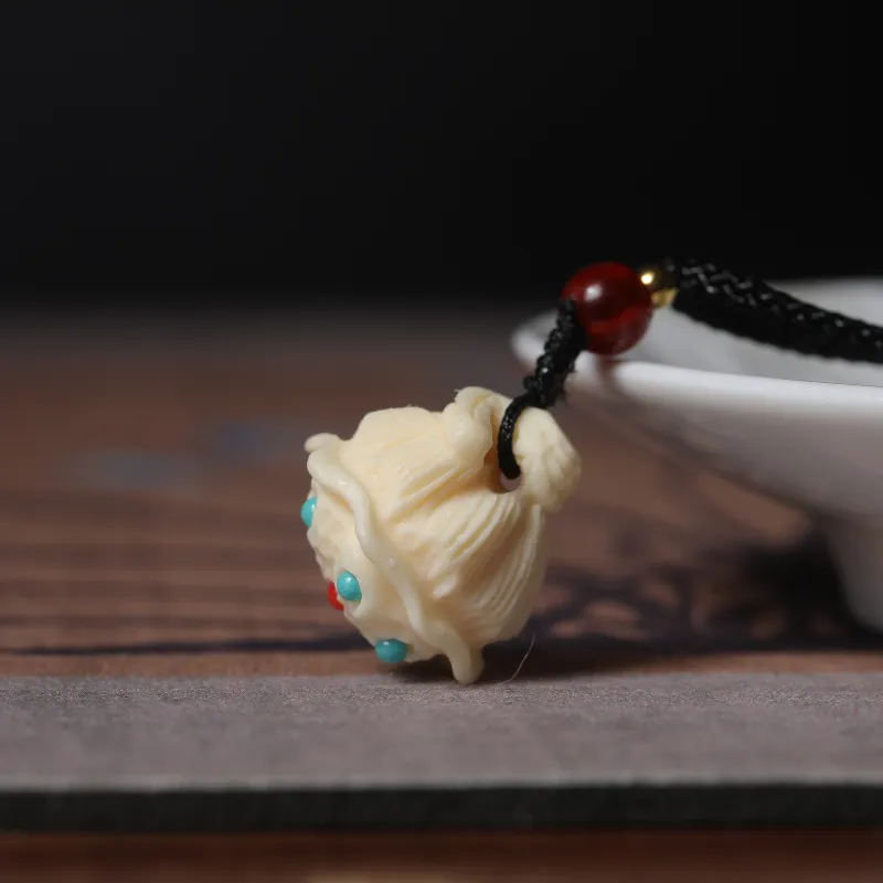 Xianyou Ivory Nut Necklaces Unisex-4