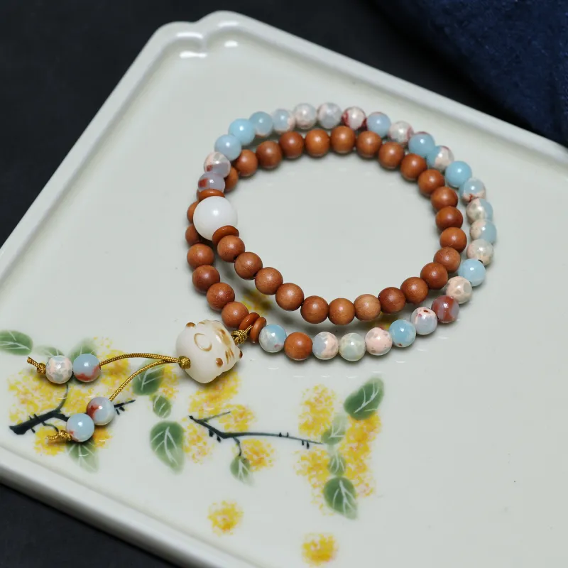 Xianyou Barbie Sandalwood Bracelets Unisex-2