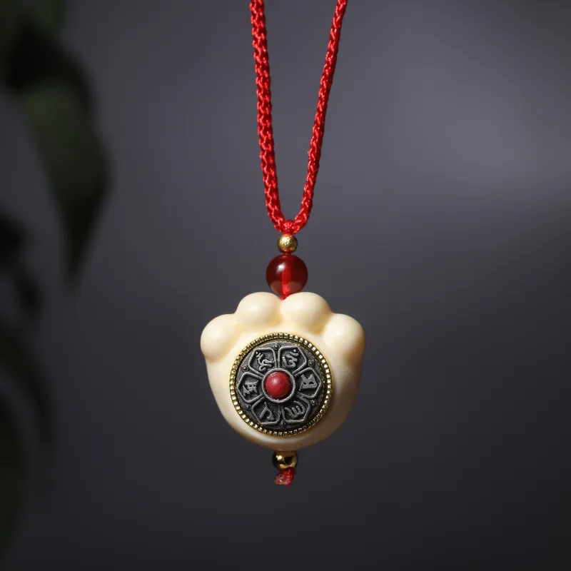 Xianyou Ivory Nut Necklaces Unisex-5