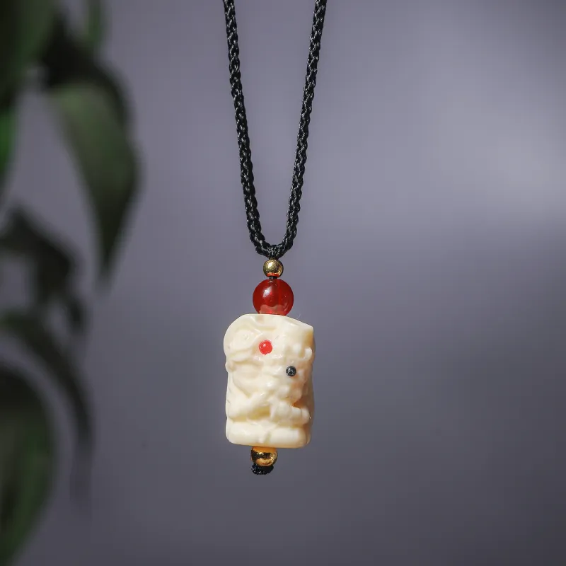 Xianyou Ivory Nut Necklaces Unisex-5