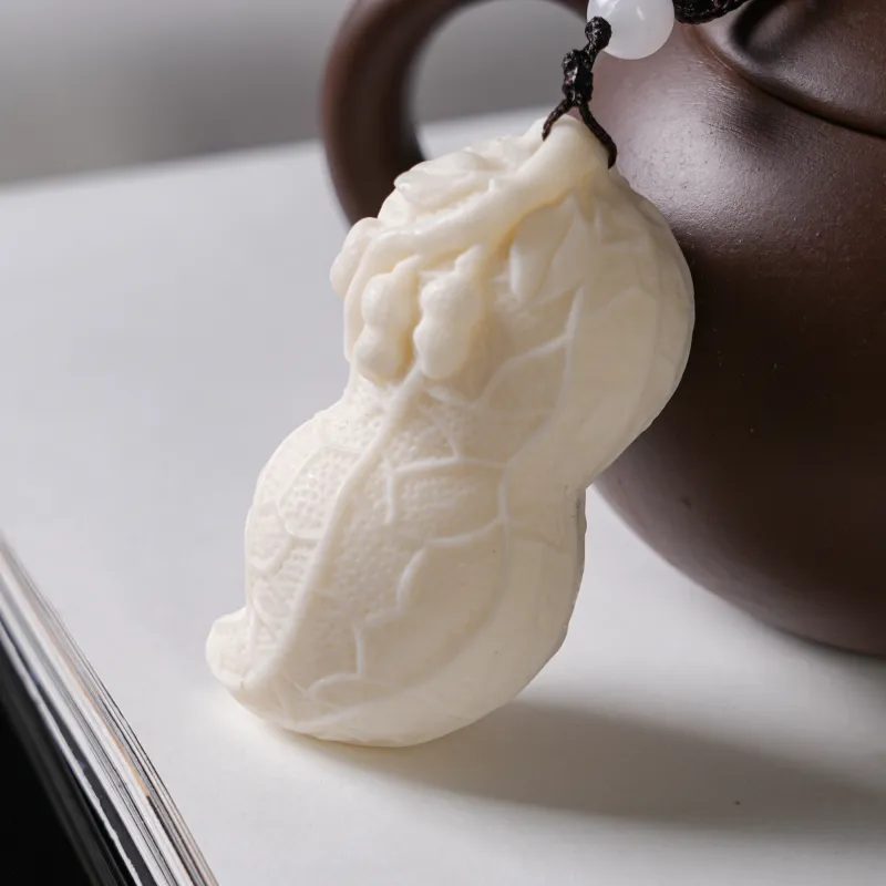 Xianyou Ivory Nut Handlebar Piece Unisex-3