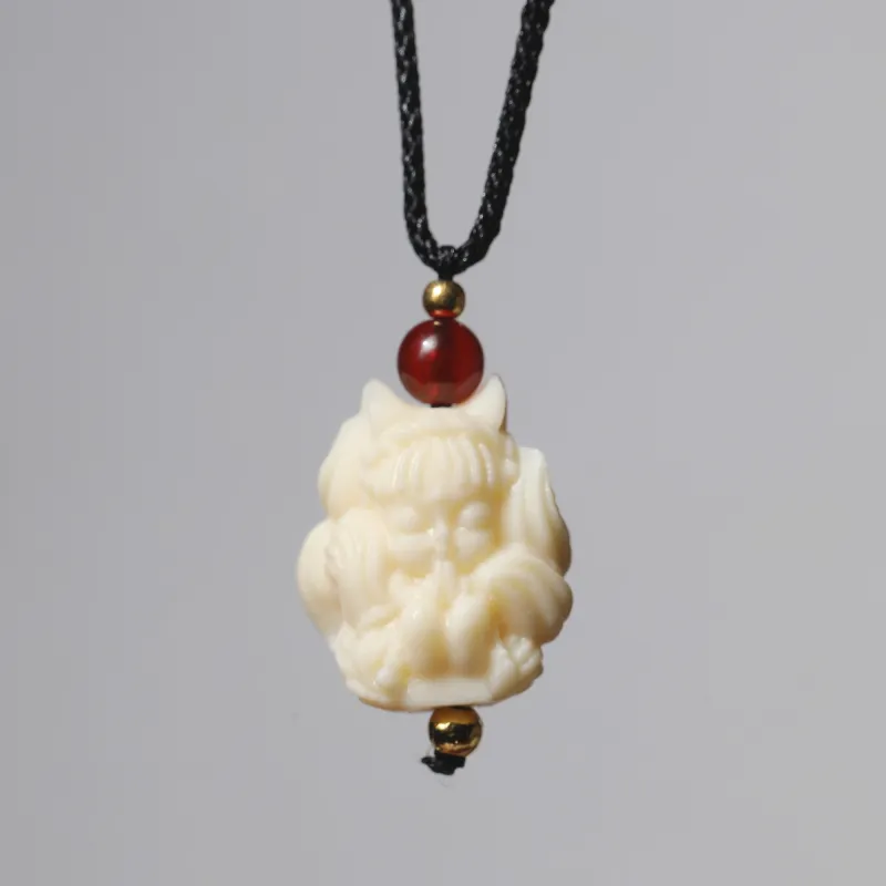 Xianyou Ivory Nut Necklaces Unisex-6