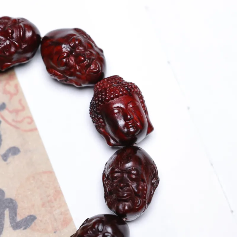 Xianyou India Rosewood Precious Wood Bracelets Unisex-2