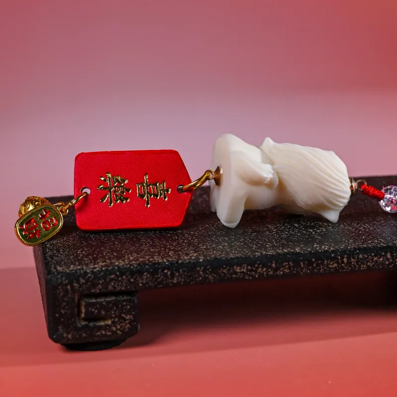 Xianyou Ivory Nut Handlebar Piece Unisex-34