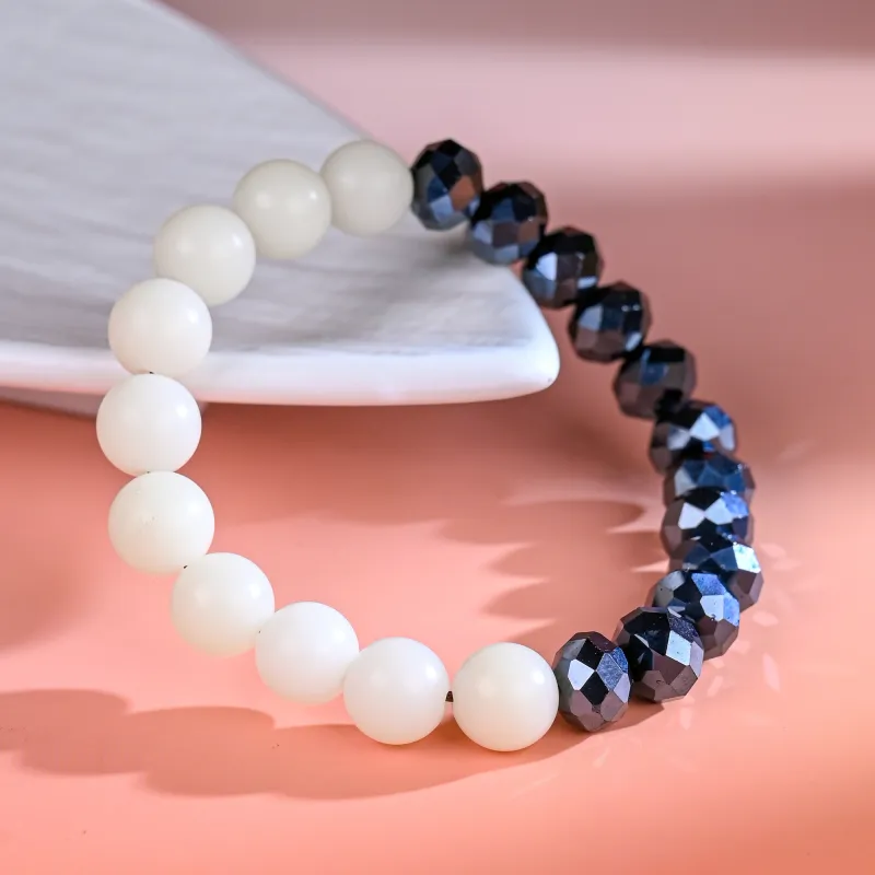 Xianyou White Jade Bodhi Bracelets Unisex-1