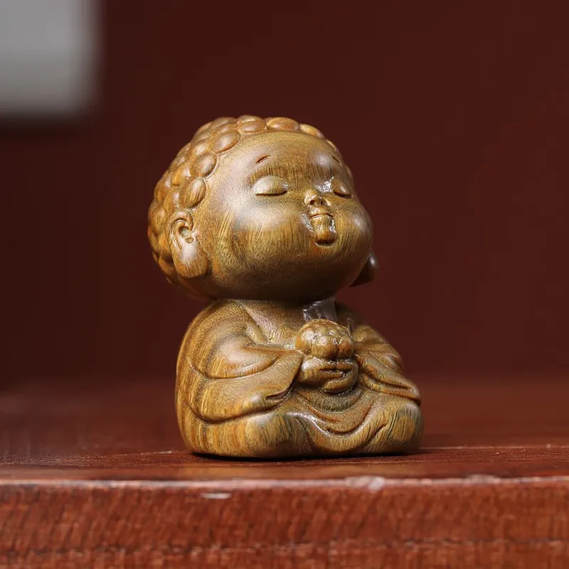 Xianyou Green Sandalwood Wooden Collectibles Unisex-6