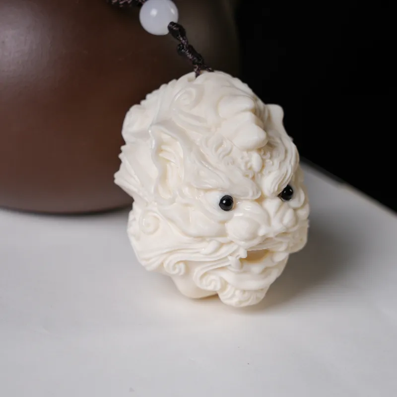 Xianyou Ivory Nut Handlebar Piece Unisex-4