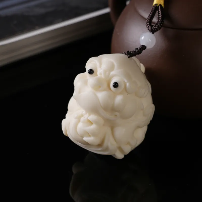 Xianyou Ivory Nut Handlebar Piece Unisex-4
